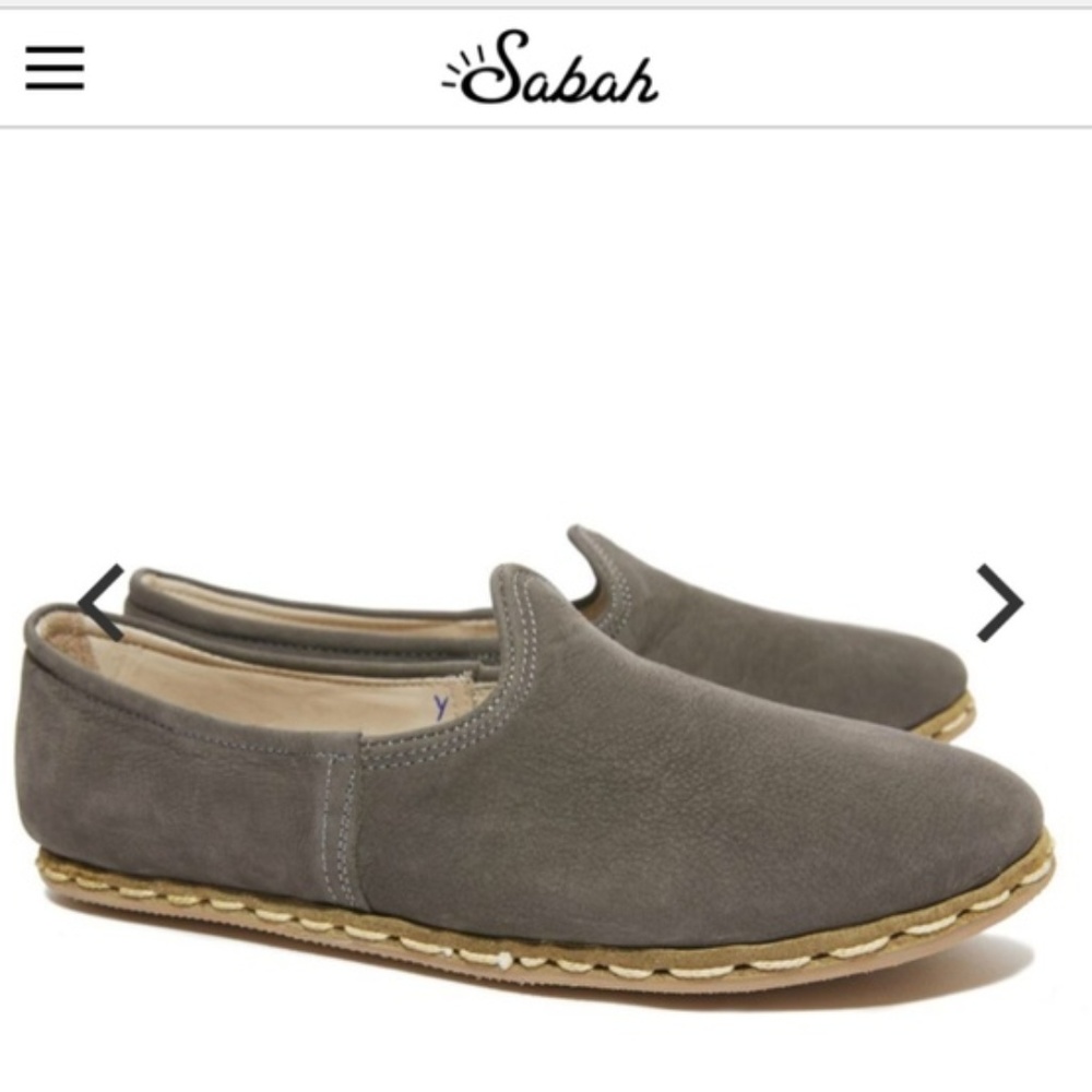 Grey Sabah shoes, euro size 40